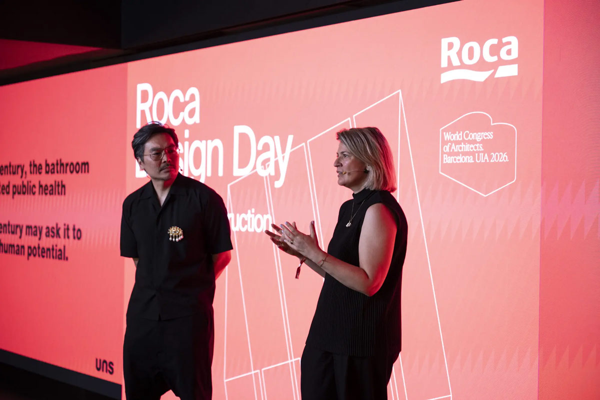Roca na Svjetskom kongresu arhitekata UIA 2026 1 Marianthi Tatari i Ren Yee / foto: Roca
