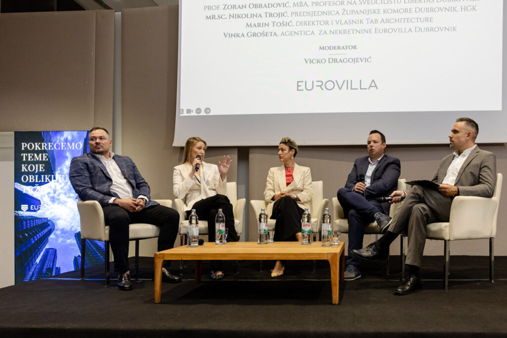 Eurovillina konferencija otvorila ključno pitanje: Može li Dubrovnik istodobno privlačiti investitore i zadržati svoje stanovnike? 2 konferencija „Dubrovnik na prekretnici: Izazovi, trendovi i budućnost ekskluzivnog tržišta nekretnina“