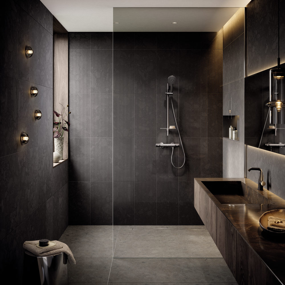 GROHE predstavlja tehnologiju tuširanja AquaBooster 2 Interijer kupaonice sa GROHE tušem / photo: GROHE