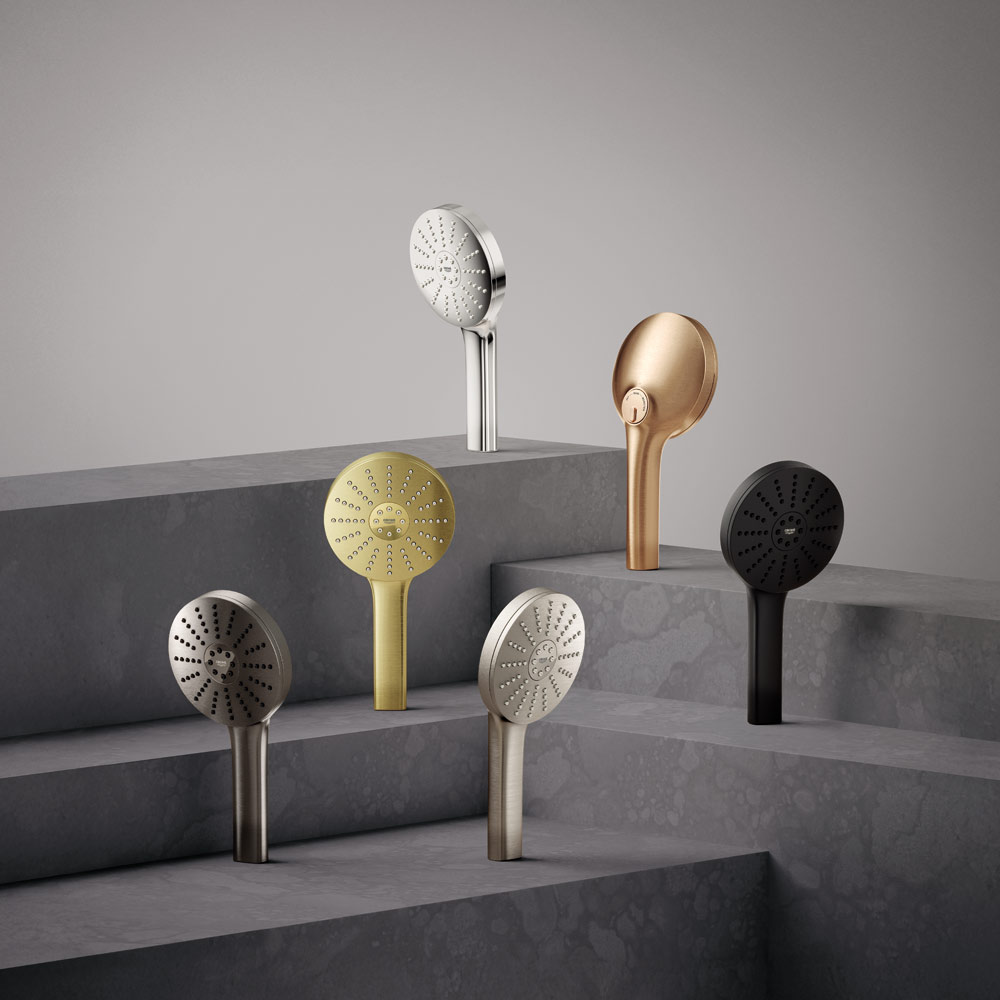 GROHE predstavlja tehnologiju tuširanja AquaBooster 6 Ručni tuševi GROHE Euphoria 120 / photo: GROHE
