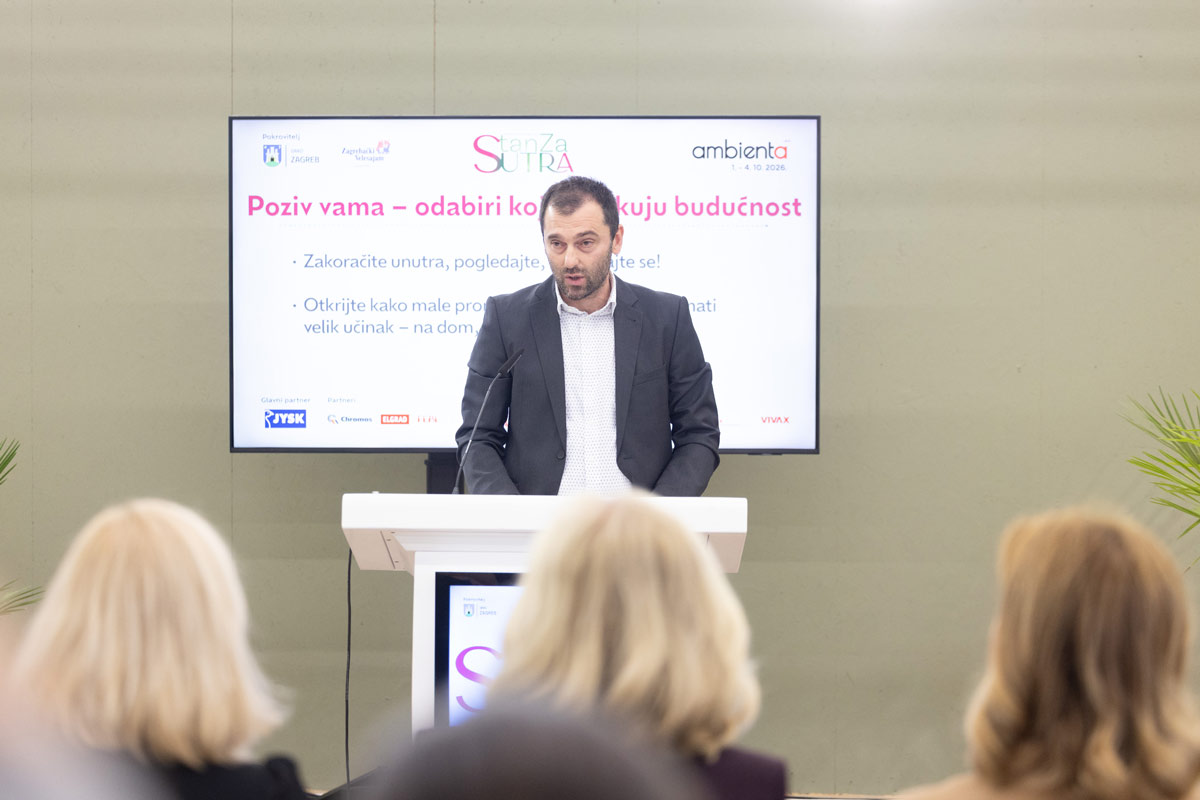 Na Zagrebačkom velesajmu otvorena Ambienta 2026 6 Nikica Cvitkušić, voditelj Feal Keramike / photo: Boris Ščitar