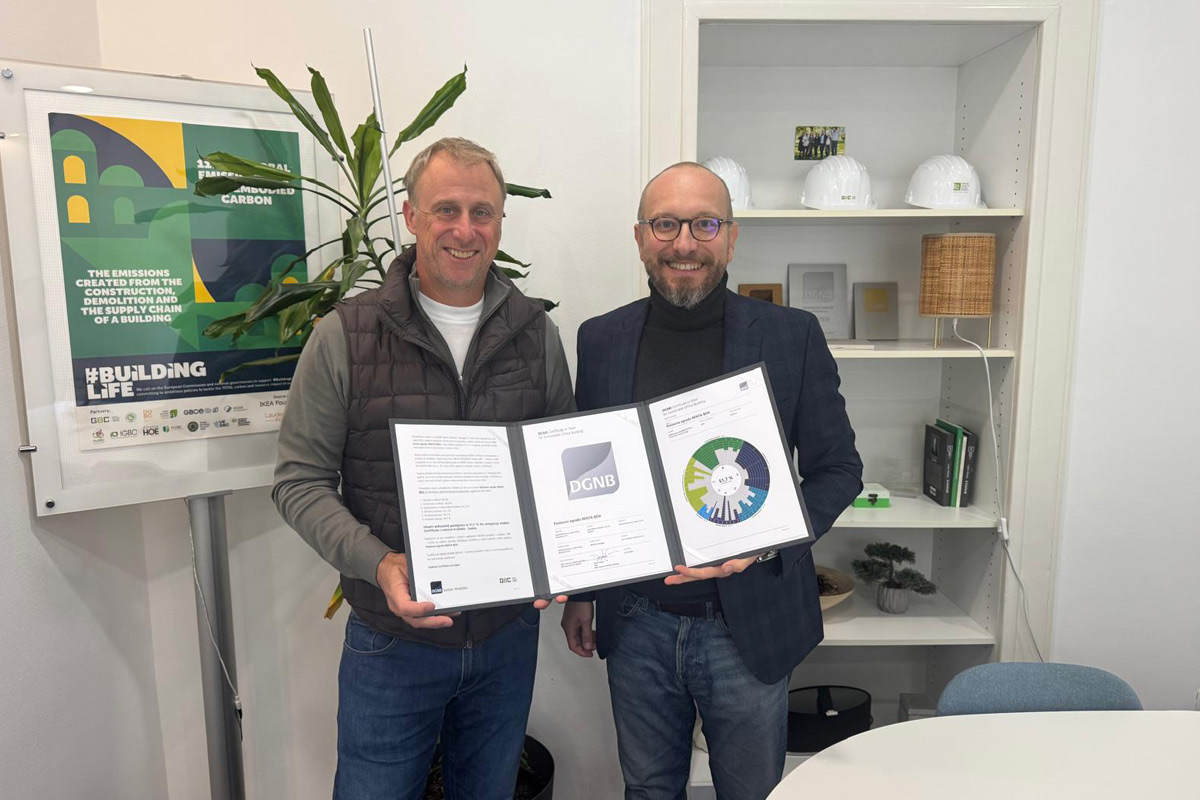 Zgrada RENTA BOX u Zagrebu dobila DGNB Silver certifikat 1 Zgrada RENTA BOX u Zagrebu dobila DGNB Silver certifikat / photo: GBC Croatia