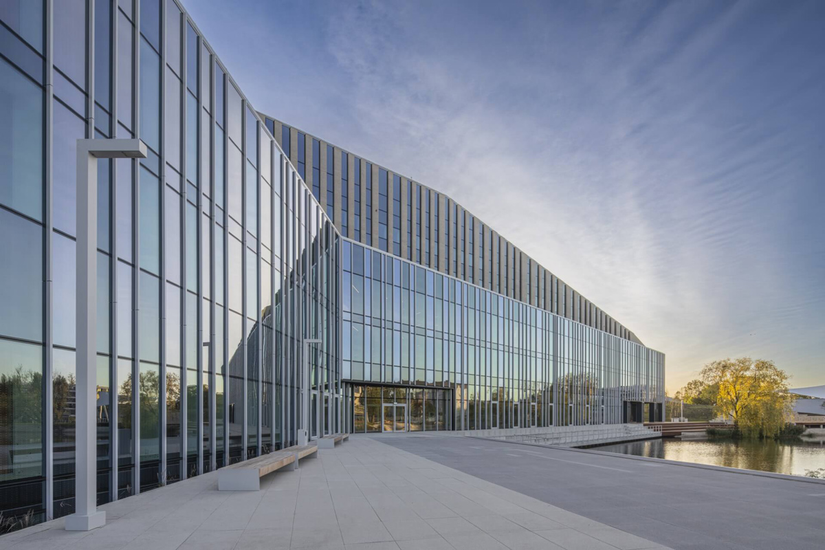 Projekt arhitektonskog ureda Plus3 Architekci - Kampus Glazbene akademije Feliks Nowowiejski u Bydgoszczu 2 projekt: Kampus Glazbene akademije Feliks Nowowiejski u Bydgoszczu / autor projekta: Plus3 Architekci / photo: Press Glass